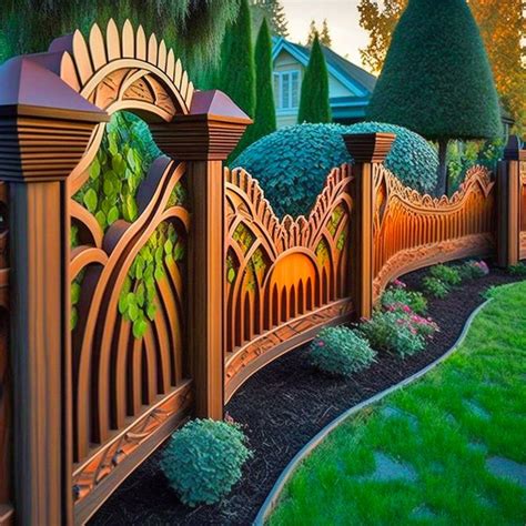 unique fences ideas.